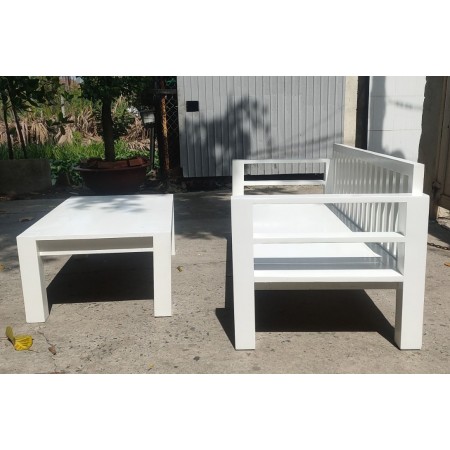ChunKy White : Bàn Sofa , Bàn Coffee Gỗ Sồi